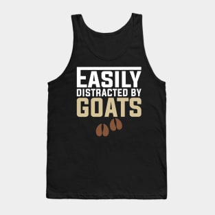 Easily Distracted By Goats Tank Top